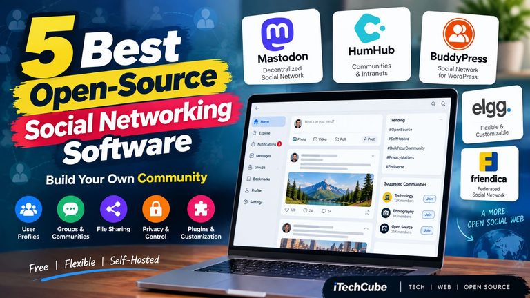 Top 5 Free Social networking Open-Source software