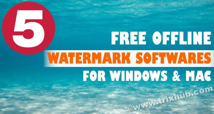 watermark softwares