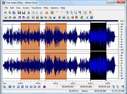 free audio editor
