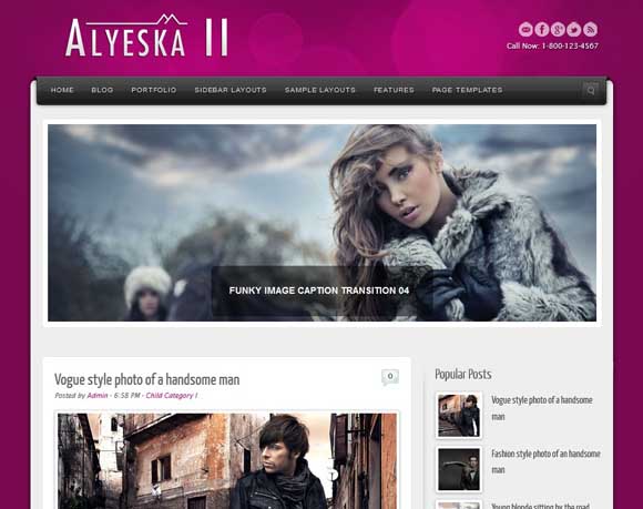 Alyeska2 - blogger-template