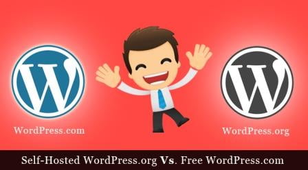 self hosted wordpress vs free wordpress