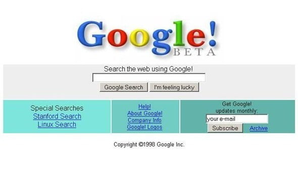 google in 2004
