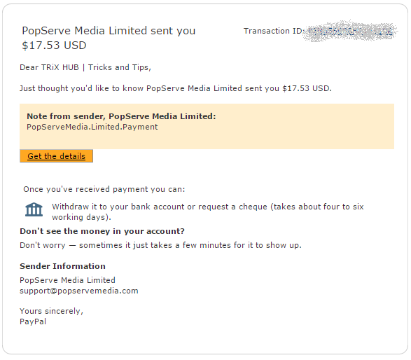 PopMyads Review With Payment Proof, Earning- Pros & Cons popmyads payment proof