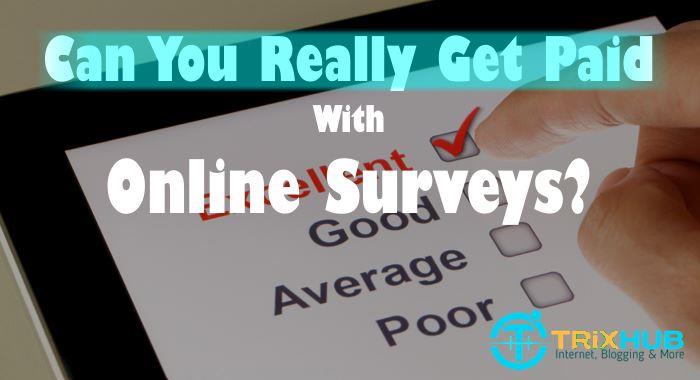 Online Surveys money