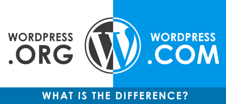 [Infographic] WordPress.Org Vs WordPress.com Differences Explained