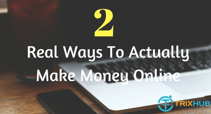 how to actually make money online