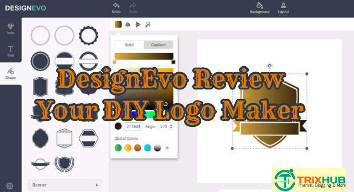 DesignEvo Review: Your Free DIY Logo Maker Online Tool