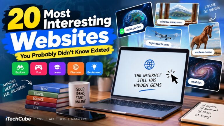 20 Most Interesting Websites You Probably Didn’t Know Existed- and Blow Your Mind