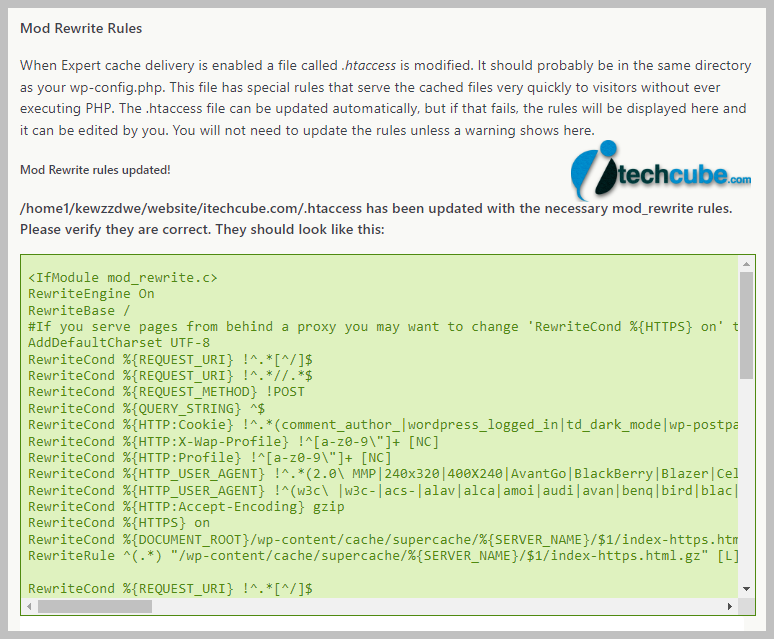 WP Super Cache Plugin Advance Settings & Configuration 2024 Guide wp super cache advance setting 2