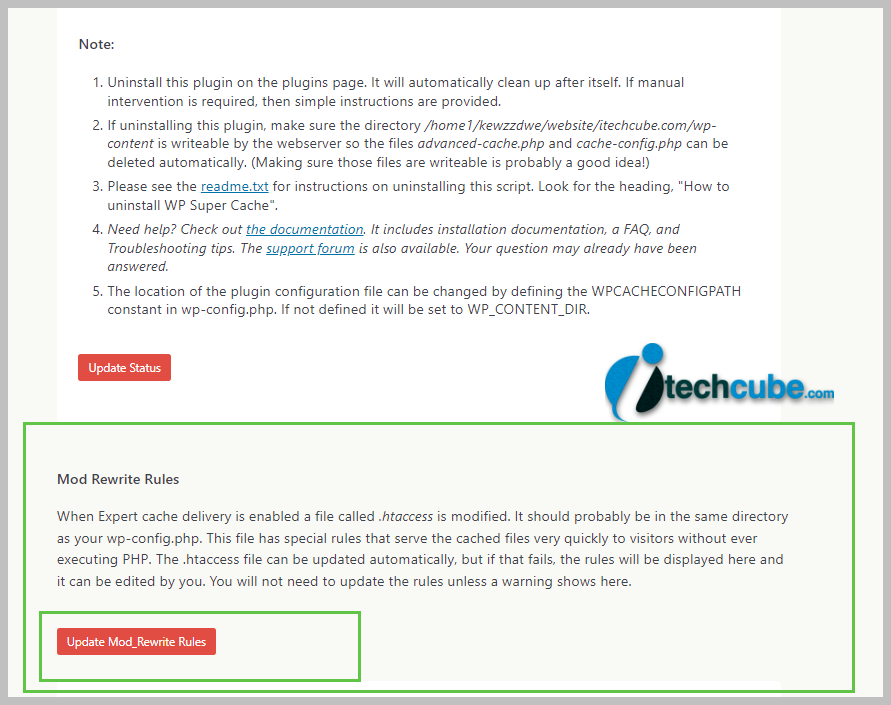 WP Super Cache Plugin Advance Settings & Configuration 2024 Guide wp super cache advance setting