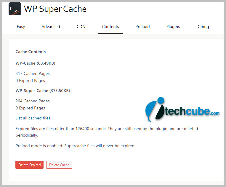 WP Super Cache Plugin Advance Settings & Configuration 2024 Guide wp super cache setting
