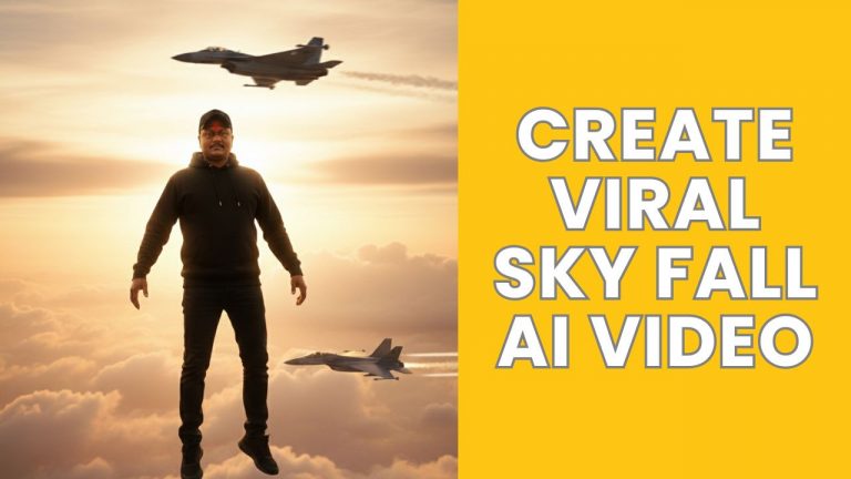 How to Create Viral Sky Fall AI Video Easily and Edit