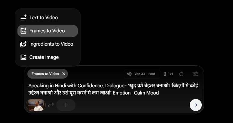 How to Create Viral Motivational Speaker AI Video google flow motivational speaker